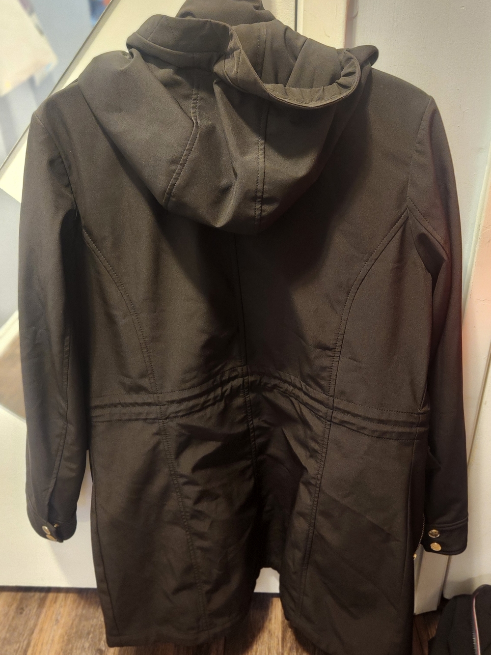 Michael Kors Hooded Anorak Jacket with Gold Accents - Picture 4 of 4